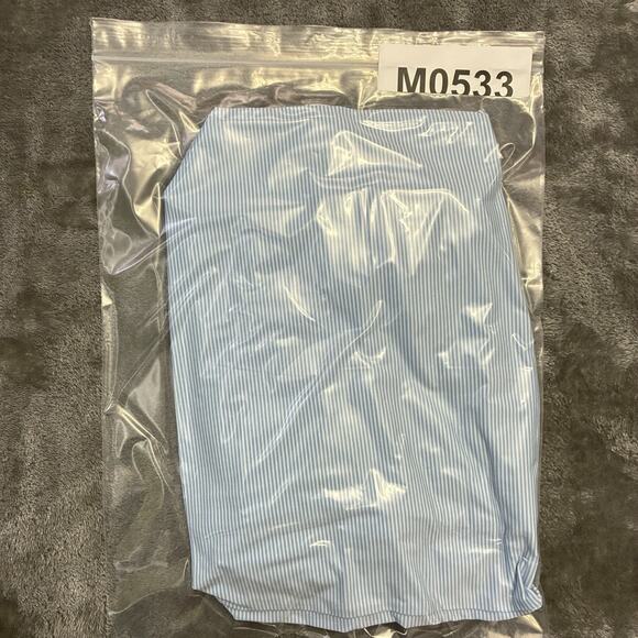 Vineyard Vines Performance Polo Shirt Mens Large‎ Blue Stripes OTG Preppy Golf - Picture 11 of 11